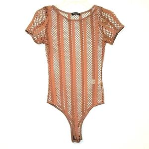 𝅺FASHION Nova Mesh Bodysuit